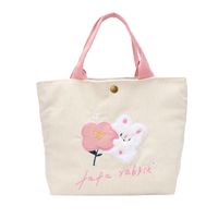 Women's Fashion Cartoon Canvas Shopping Bags sku image 4