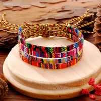 Bohemian Colorful Polyester Braid Women's Bracelets main image 1