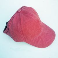 Women's Fashion Solid Color Curved Eaves Baseball Cap main image 2