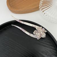 Retro Flower Acetic Acid Sheets Stoving Varnish Hairpin 1 Piece sku image 6