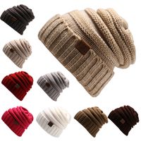 Women's Fashion Solid Color Crimping Wool Cap main image 5