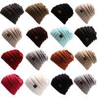 Women's Fashion Solid Color Crimping Wool Cap main image 2
