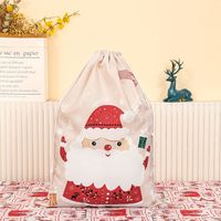 Christmas Fashion Deer Cloth Party Gift Wrapping Supplies 1 Piece sku image 2