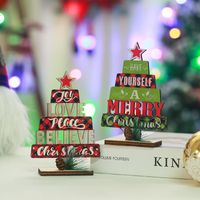 Christmas Christmas Letter Wood Party Ornaments 1 Piece main image 2