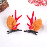 Christmas Christmas Antlers Resin Party Costume Props 1 Pair sku image 1