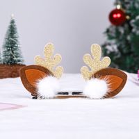 Christmas Christmas Antlers Resin Party Costume Props 1 Pair sku image 4