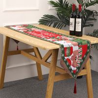 Weihnachten Mode Weihnachtsmann Polyester Gruppe Tischs Ets 1 Stück sku image 1