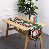 Weihnachten Mode Weihnachtsmann Polyester Gruppe Tischs Ets 1 Stück sku image 5