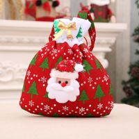 Christmas Simple Style Elk Cloth Party Gift Bags sku image 18