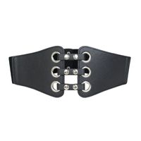 Fashion Solid Color Pu Leather Buckle Women's Leather Belts 1 Piece main image 2