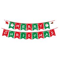 Christmas Letter Paper Party Banner 1 Set main image 2