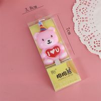 Birthday Cute Little Bear Paraffin Party Candle 1 Piece sku image 1
