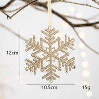 Christmas Cute Snowflake Arylic Party Hanging Ornaments 1 Piece sku image 4
