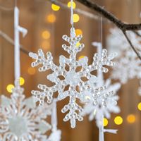 Christmas Cute Snowflake Arylic Party Hanging Ornaments 1 Piece main image 5