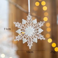Christmas Cute Snowflake Arylic Party Hanging Ornaments 1 Piece sku image 3