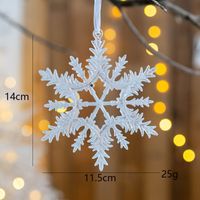 Christmas Cute Snowflake Arylic Party Hanging Ornaments 1 Piece sku image 5