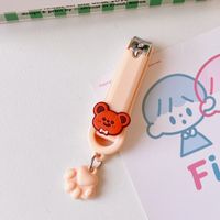 Cute Rabbit Cartoon Paw Print Abs Carbon Steel Nail File 1 Piece sku image 6