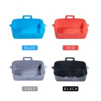 Simple Style Solid Color Silica Gel Baking Pan (tray) 1 Piece main image 5