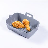 Simple Style Solid Color Silica Gel Baking Pan (tray) 1 Piece main image 4