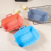 Simple Style Solid Color Silica Gel Baking Pan (tray) 1 Piece main image 1