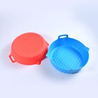 Simple Style Solid Color Silica Gel Baking Pan (tray) 1 Piece main image 3