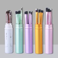 Simple Style Artificial Fiber Plastic Handle Makeup Brushes 1 Set main image 3