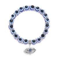 Moda Ojo Aleación Con Cuentas Enchapado Mujeres Pulsera 1 Pieza sku image 8