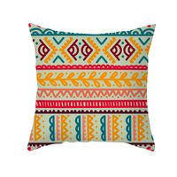 Ethnic Style Geometric Fibre Peach Skin Pillow Cases sku image 5