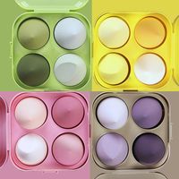 Simple Style Solid Color Hydrophilic Polyurethane Beauty Egg Box 1 Piece sku image 190