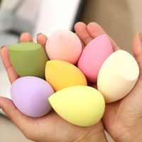 Simple Style Solid Color Hydrophilic Polyurethane Beauty Egg Box 1 Piece sku image 1