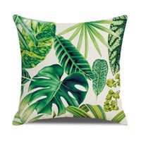Fashion Plant Linen Pillow Cases sku image 4