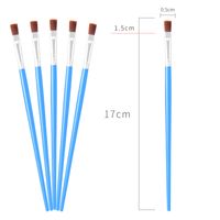 Simple Nylon Oil Painting Hook Line Pen Flat Brush sku image 14