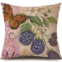 Fashion Animal Flower Linen Pillow Cases sku image 17