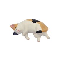 Sweet Sleeping Cartoon Cute Cat Creative Diy Home Decor Magnetic Fridge Sticker sku image 2