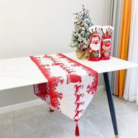 عيد الميلاد ورد الغزال قماش حزب، حفلة غطاء طاولة sku image 7