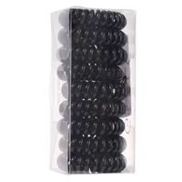 Simple Style Solid Color Plastic Stoving Varnish Hair Tie 1 Set main image 5