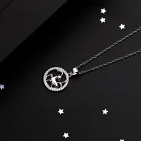 Fashion Constellation Sterling Silver Plating Pendant Necklace 1 Piece sku image 9