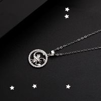 Fashion Constellation Sterling Silver Plating Pendant Necklace 1 Piece sku image 7