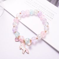 Cute Animal Glass Beaded Women's Bracelets 1 Piece sku image 2