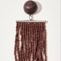 Einfacher Stil Geometrisch Legierung Kunststoff Perlen Frau Tropfenohrringe 1 Paar main image 2