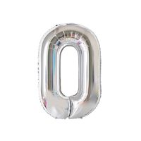 Birthday Number Aluminum Film Party Balloons sku image 14