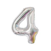 Birthday Number Aluminum Film Party Balloons sku image 18