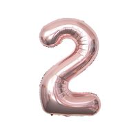 Birthday Number Aluminum Film Party Balloons sku image 26