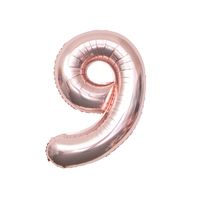 Birthday Number Aluminum Film Party Balloons sku image 33