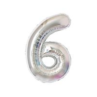 Birthday Number Aluminum Film Party Balloons sku image 20