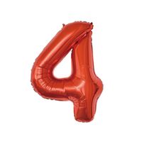 Birthday Number Aluminum Film Party Balloons sku image 48