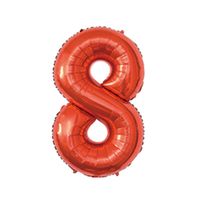 Birthday Number Aluminum Film Party Balloons sku image 52