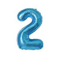 Birthday Number Aluminum Film Party Balloons sku image 56
