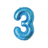 Birthday Number Aluminum Film Party Balloons sku image 57