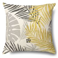 Pastoral Sunflower Linen Pillow Cases sku image 19